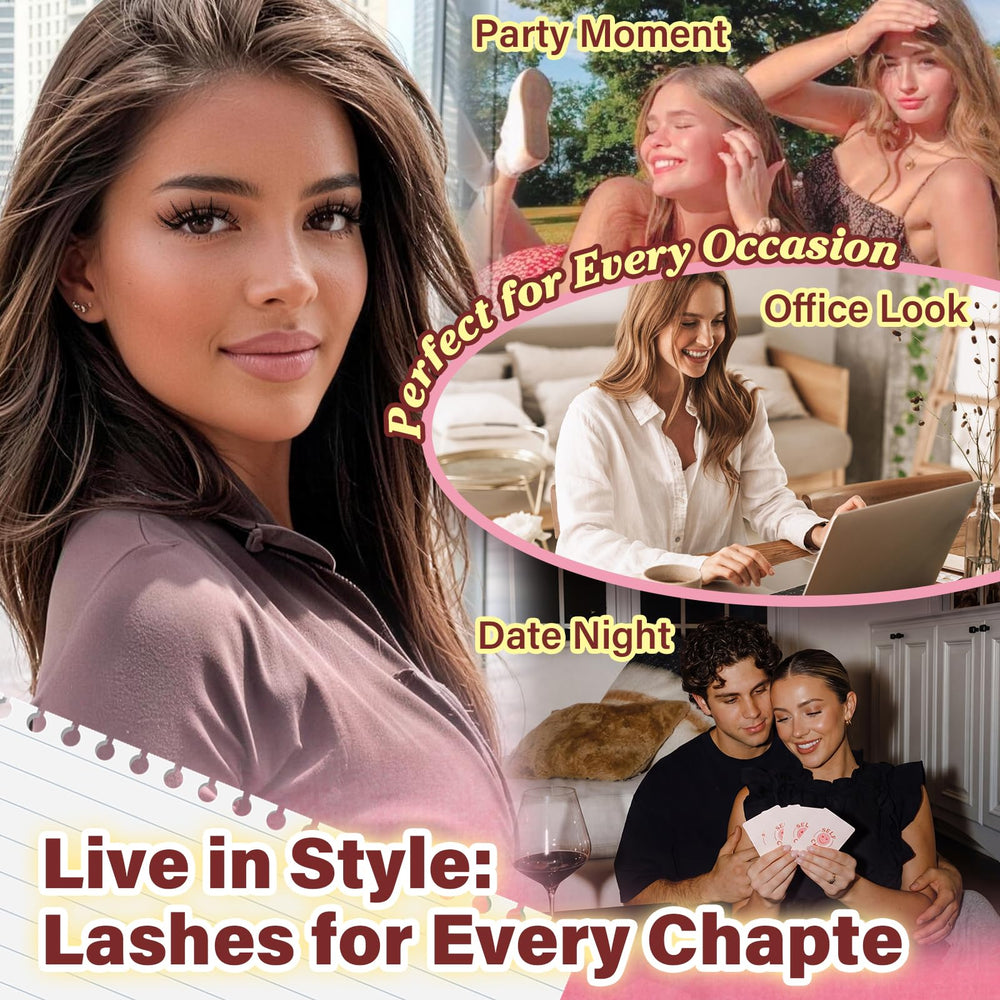 NYCAAR Invisible band blends with natural lashes