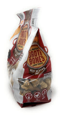 Nylabone Beef Broth Bones chews in action with a dog.