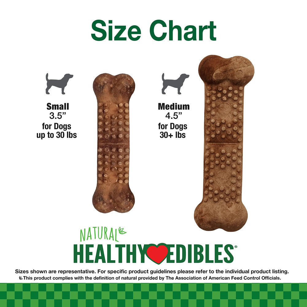 Nylabone Healthy Edibles quatre morceaux pouvant être divisés.