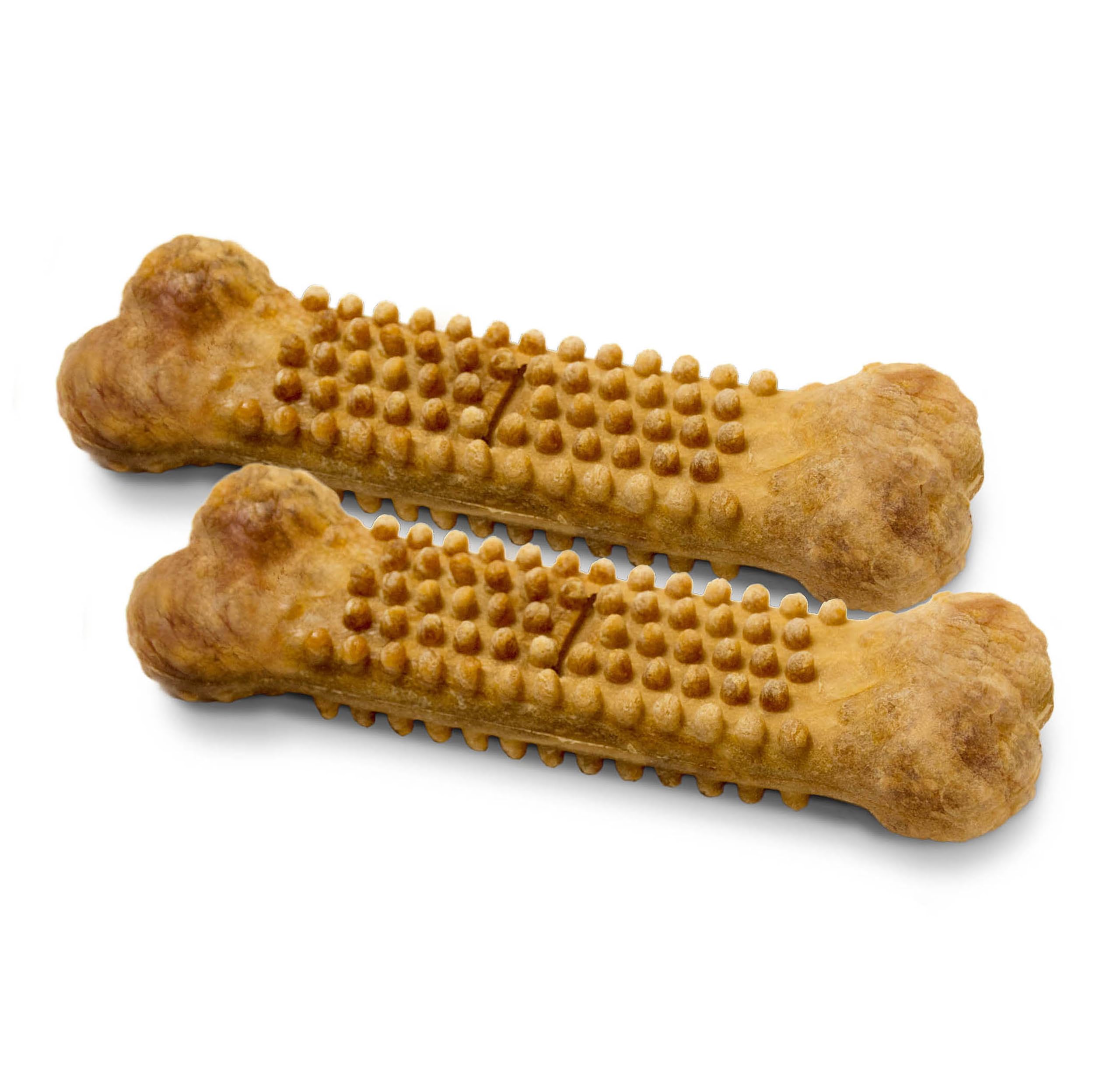 Nylabone Nubz turkey flavor close-up emphasizes natural taste.