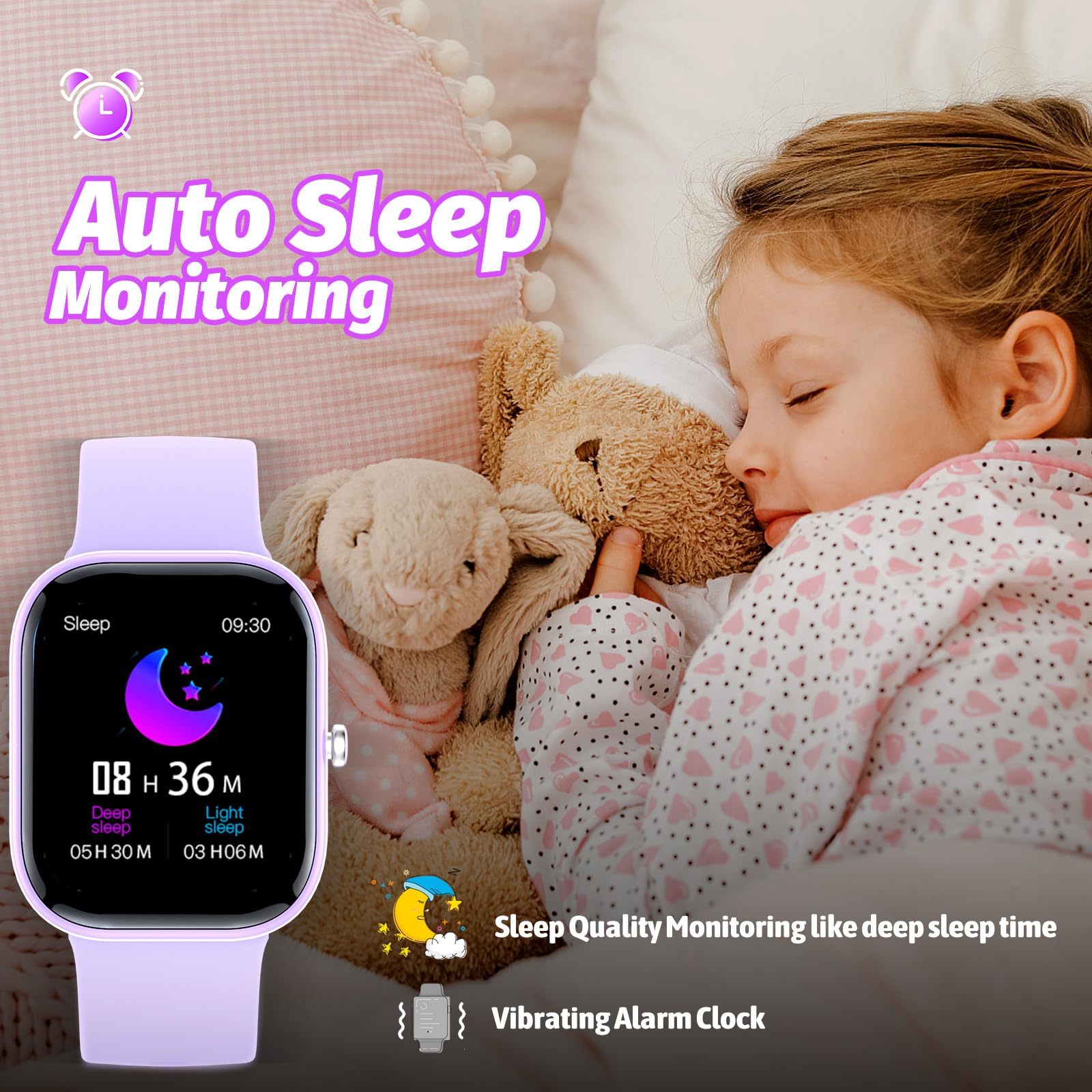 Nyonio Smart Kids Watch long battery life up to 7 days