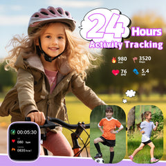 Nyonio Smart Kids Watch sleep monitor tracks rest stages