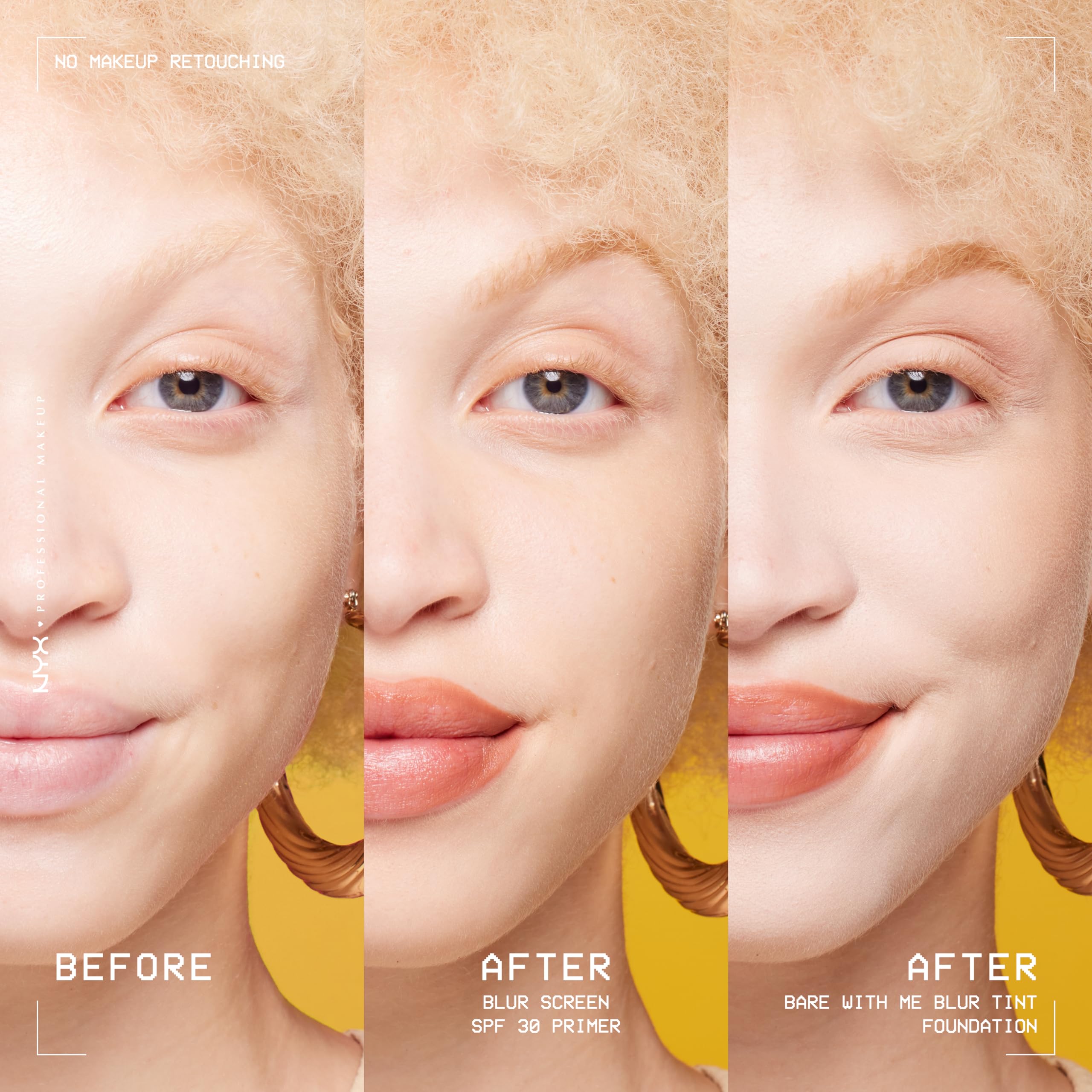 NYX Blurscreen Primer vegan cruelty-free badge signals ethical makeup.