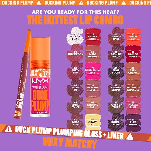 Nyx Duck Plump Lip Liner daily wear color stays confident.