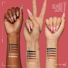 NYX Epic Ink Liner waterproof matte finish resists water and sweat.