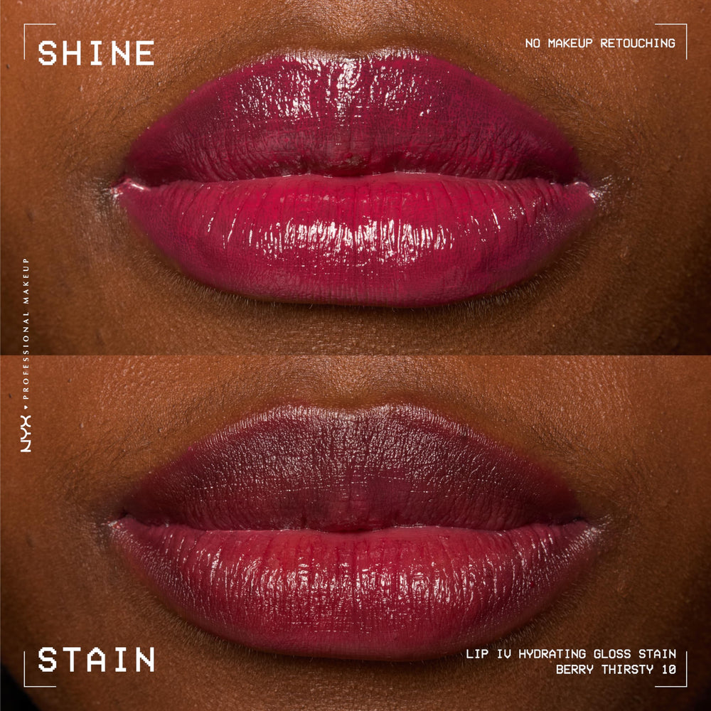 Close-up reveals glossy wet shine and smooth finish.