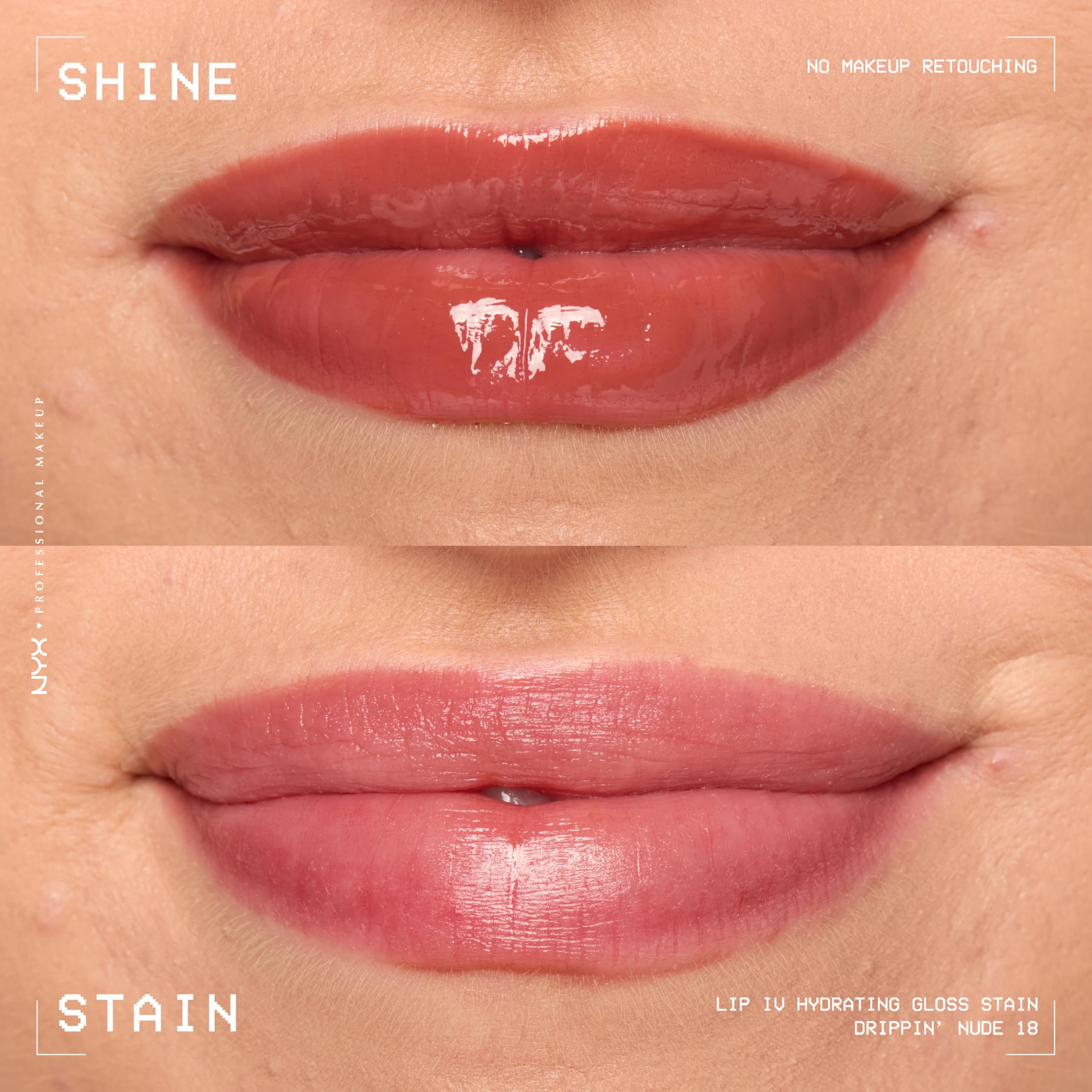 Magnesium and Vitamin B12 in Lip IV Hydrating Glossy Lip Stain for nourishment