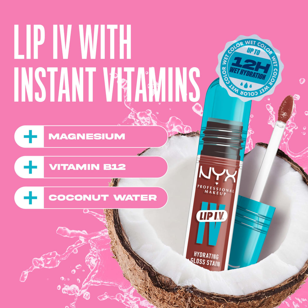 Water-breaking technology in Lip IV provides lightweight pigment and breathability