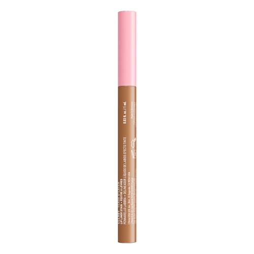 NYX Lip Lingerie Sculpting Lip Liner Stain pro-tip for smooth blending