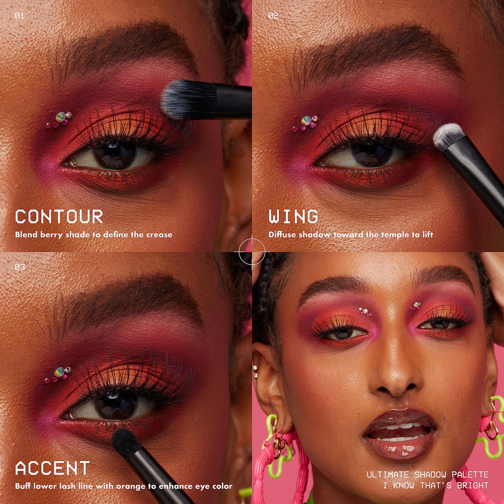 NYX Ultimate Shadow Palette packaging highlights lighter, sustainable design