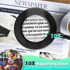 NZQXJXZ clip-on magnifier arm for hands-free repairs and crafts