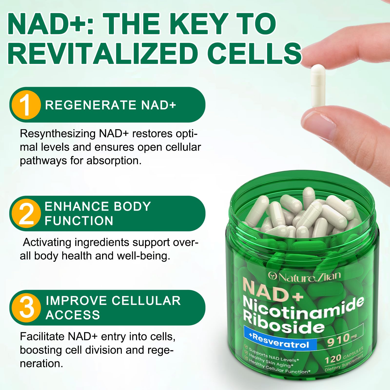 Quercetin in the formula adds antioxidant-inspired support.