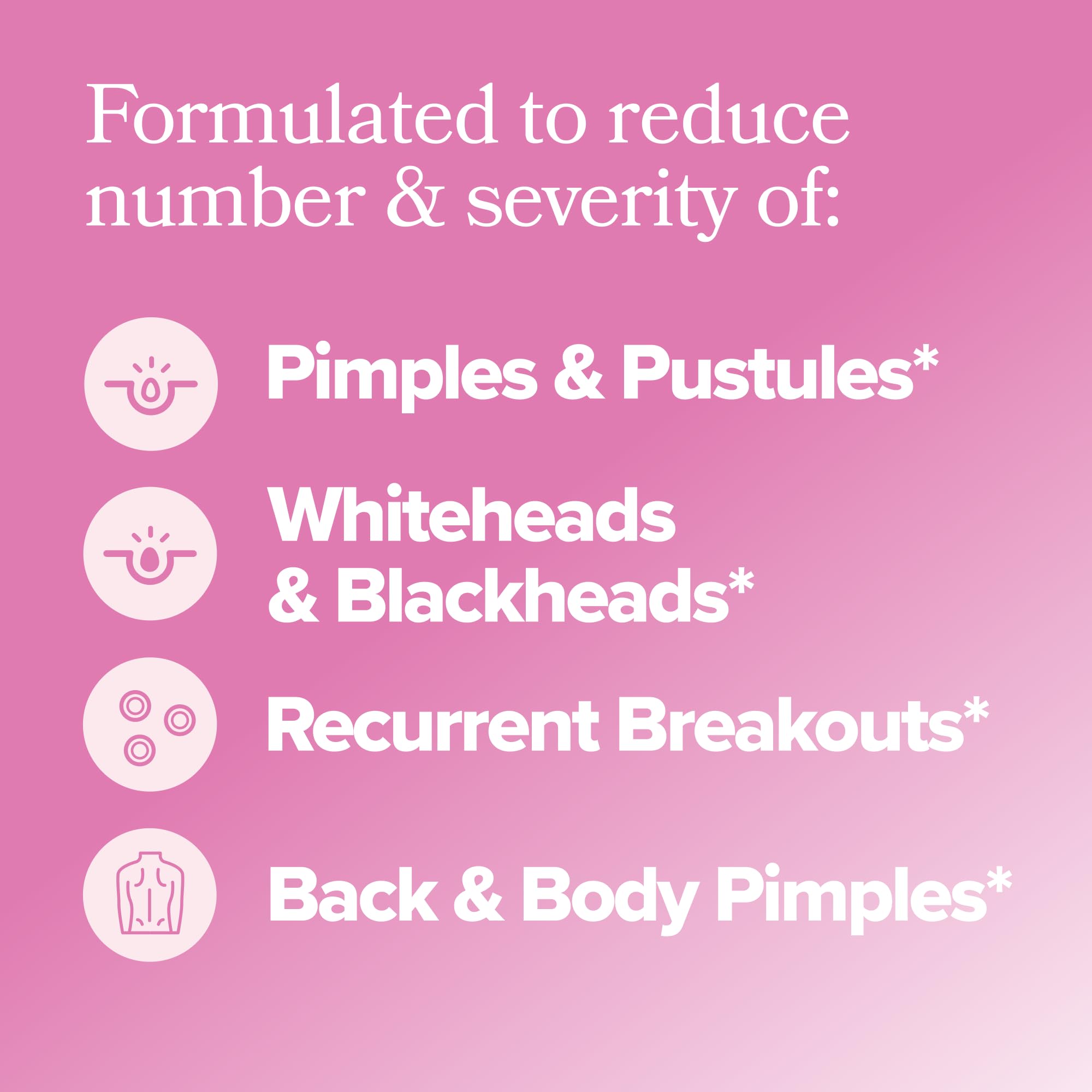 O Positiv FLO Acne packaging showcases gluten-free, non-GMO quality.