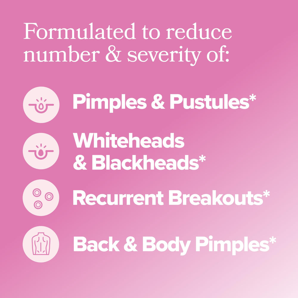 O Positiv FLO Acne packaging showcases gluten-free, non-GMO quality.