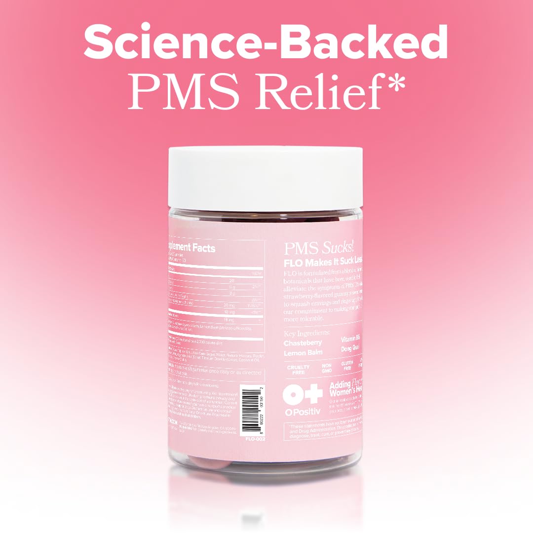 O Positiv FLO PMS Gummies lifestyle use: discreet daily ritual for comfortable days.