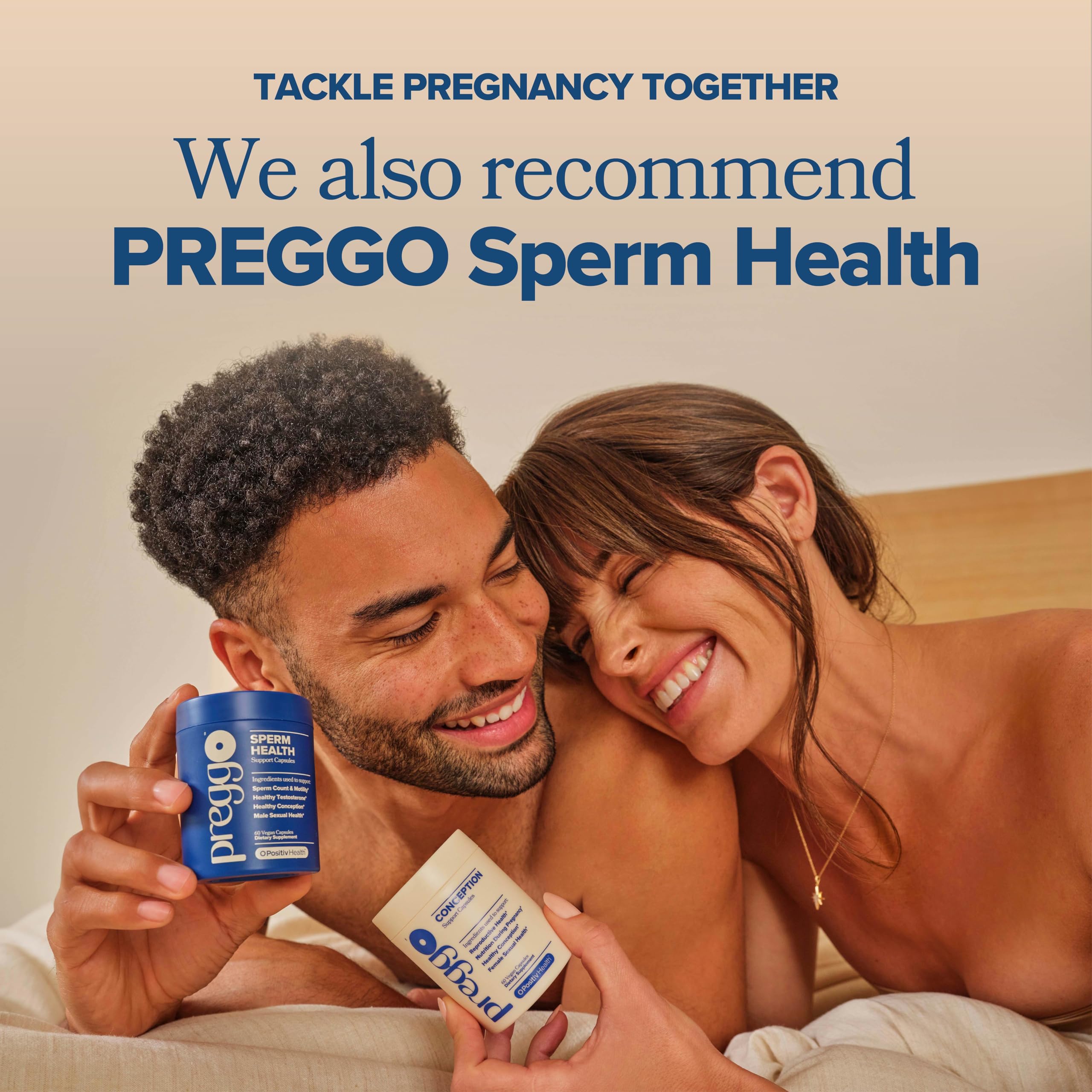 O Positiv Prego pairing guidance with Sperm Health Support for couples