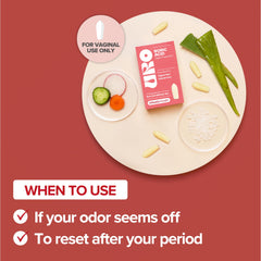 O Positiv URO dosage illustration demonstrates simple daily insertion