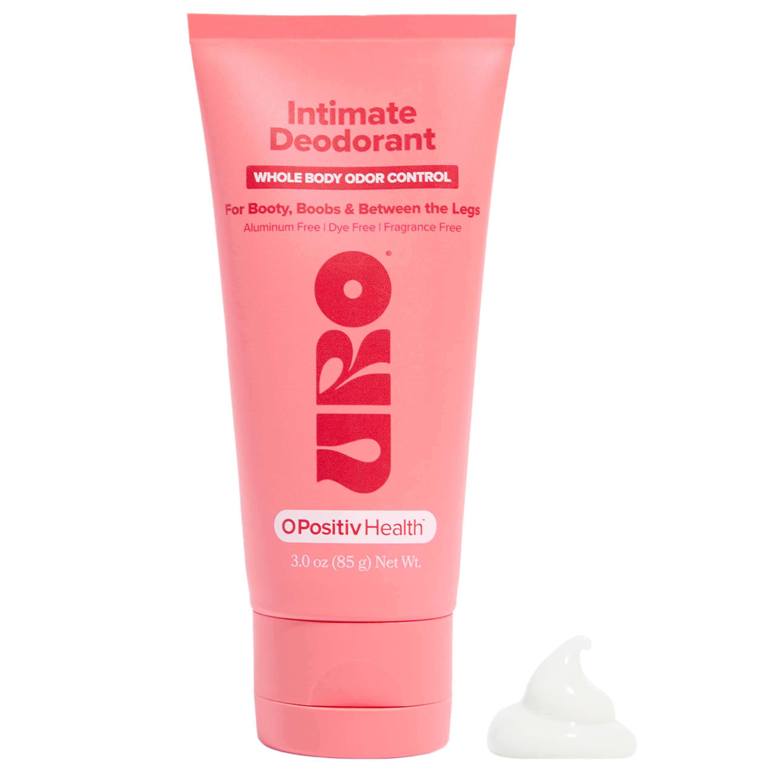 O Positiv URO 3 oz tube for odor and moisture control
