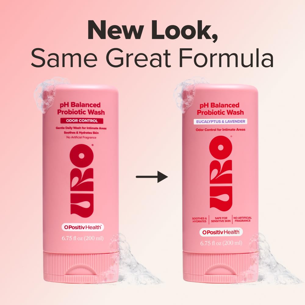 Probiotic ferments and pre/post-biotics shown in O Positiv URO wash ingredients