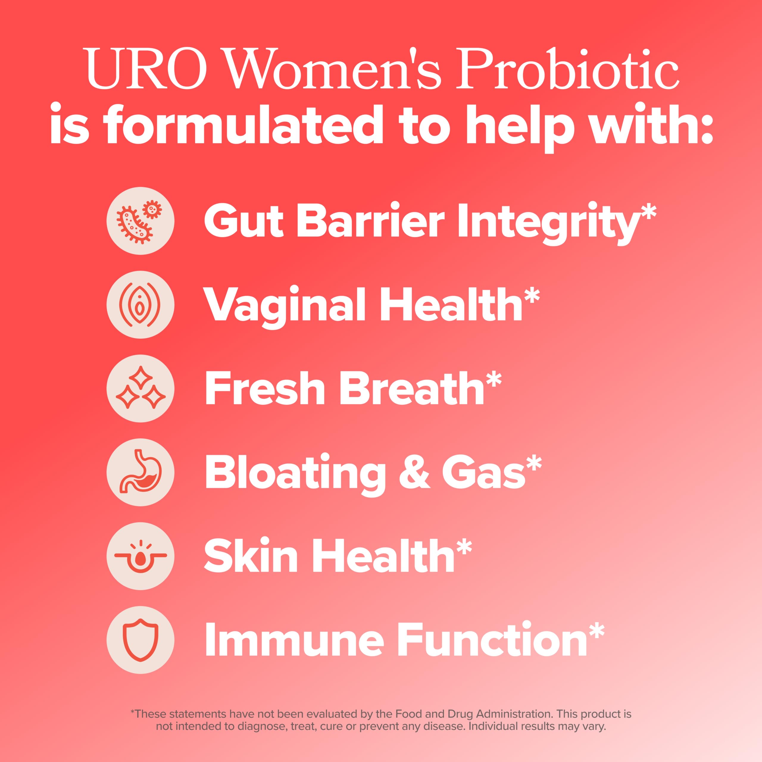 O Positiv URO probiotic capsule close-up promoting gut balance