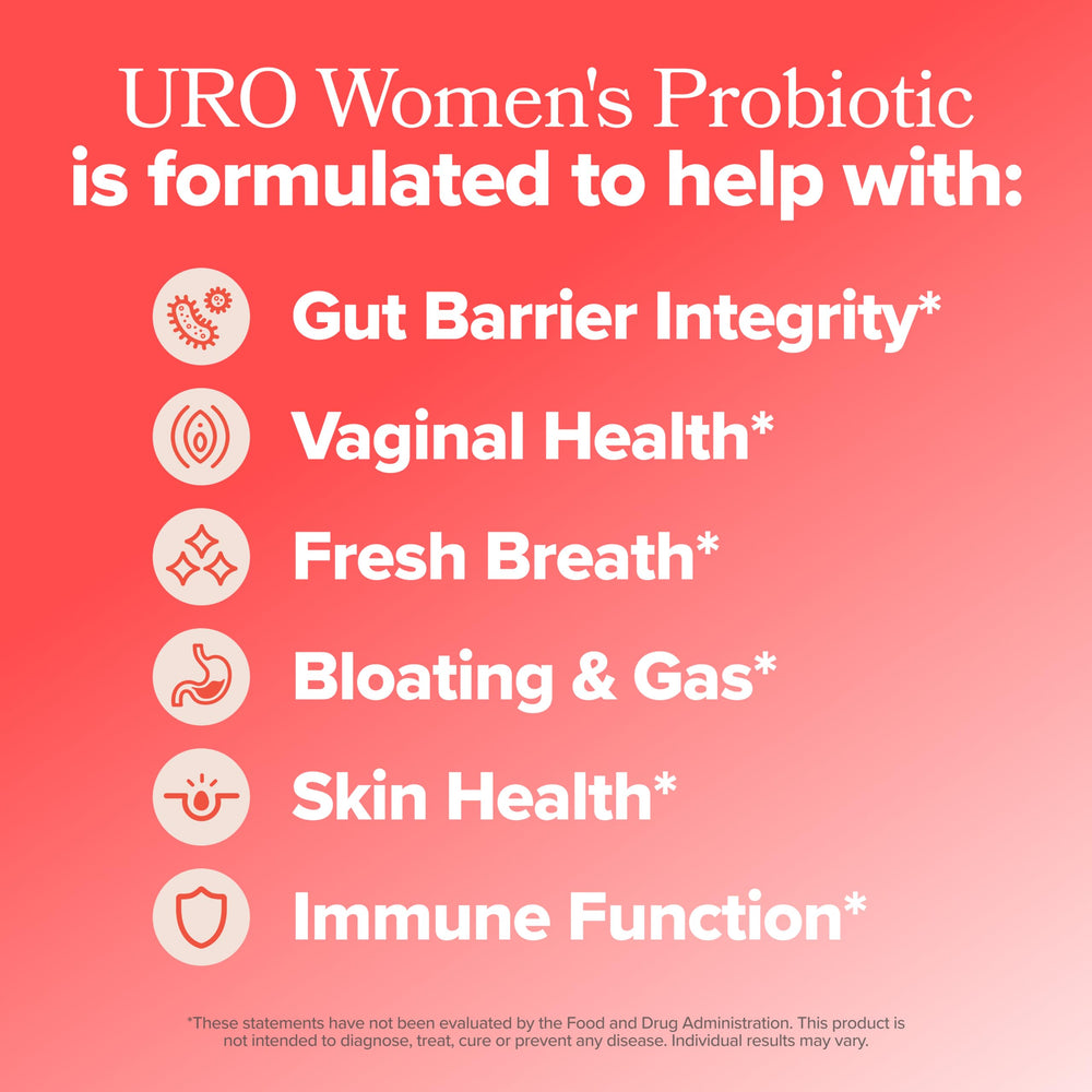 O Positiv URO probiotic capsule close-up promoting gut balance