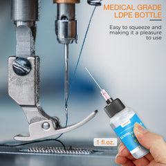 OAIEGSD crystal-clear oil prevents staining and keeps moving parts smooth.
