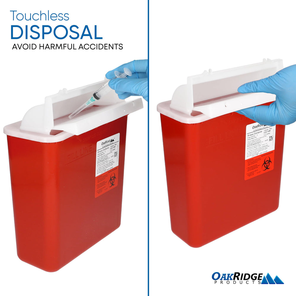 Transparent bucket lets you monitor fill level at a glance