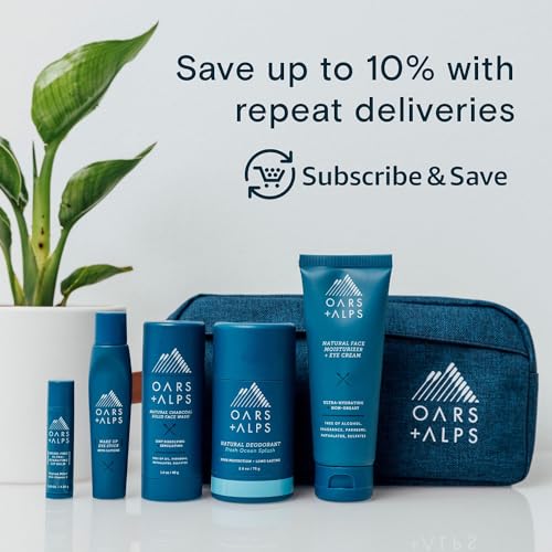 Oars and Alps lather on skin close-up illustrating moisturizing cleanse.