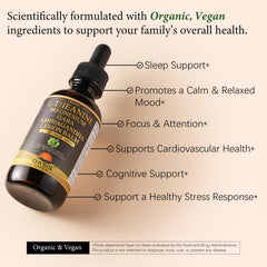 Close-up of the OASIS FORCE label highlighting vegan, non-GMO ingredients.