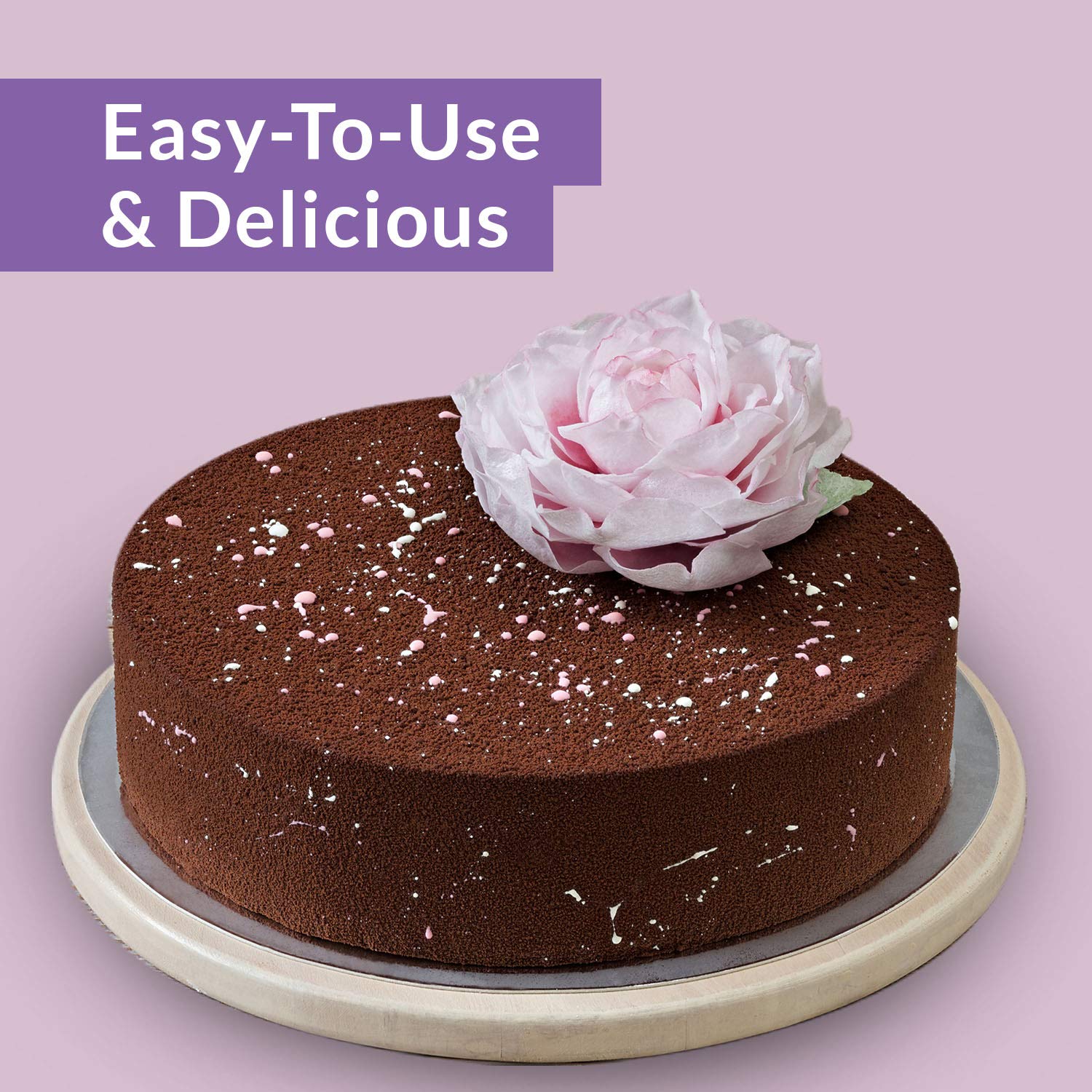 Made in Holland, kosher-certified wafer paper suitable for candy and frosting accents