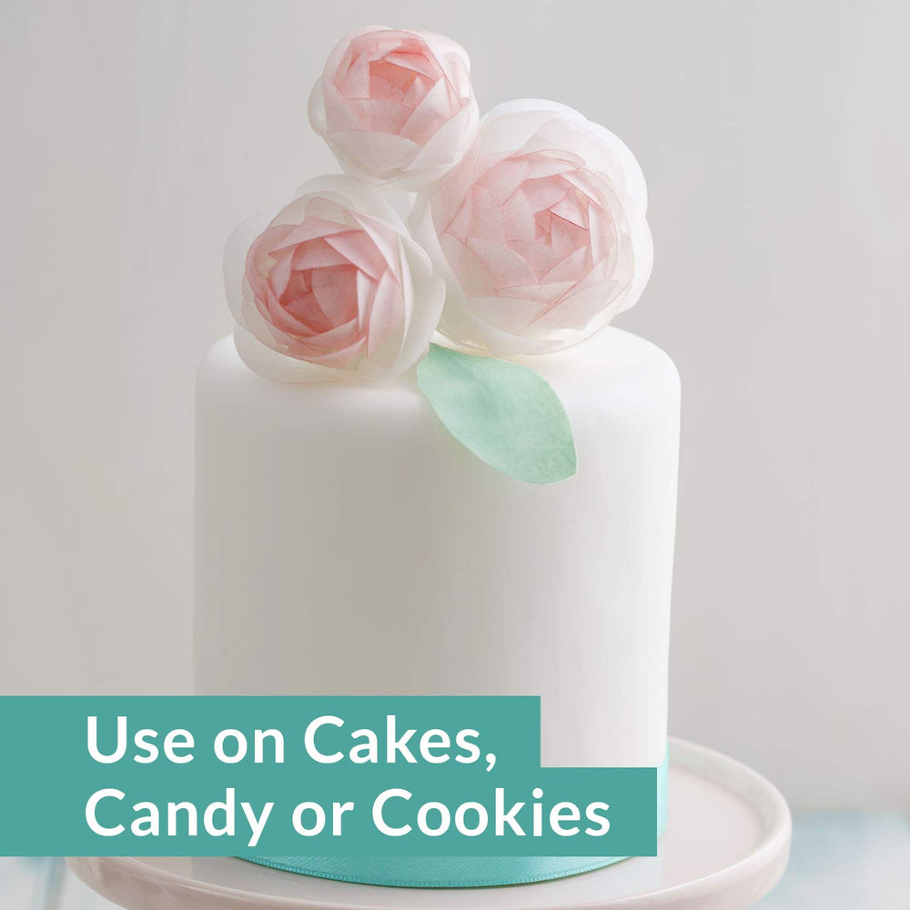Use to create printed designs with cookies, pies, and jello