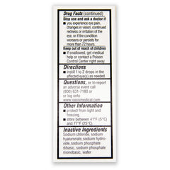 Oasis TEARS PF Plus drops in use, soothing eye comfort during busy days.