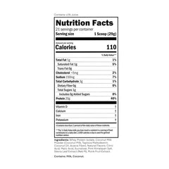 Oath Nutrition Clear Whey Frosty Lemonade sorbet, a protein-rich frozen treat