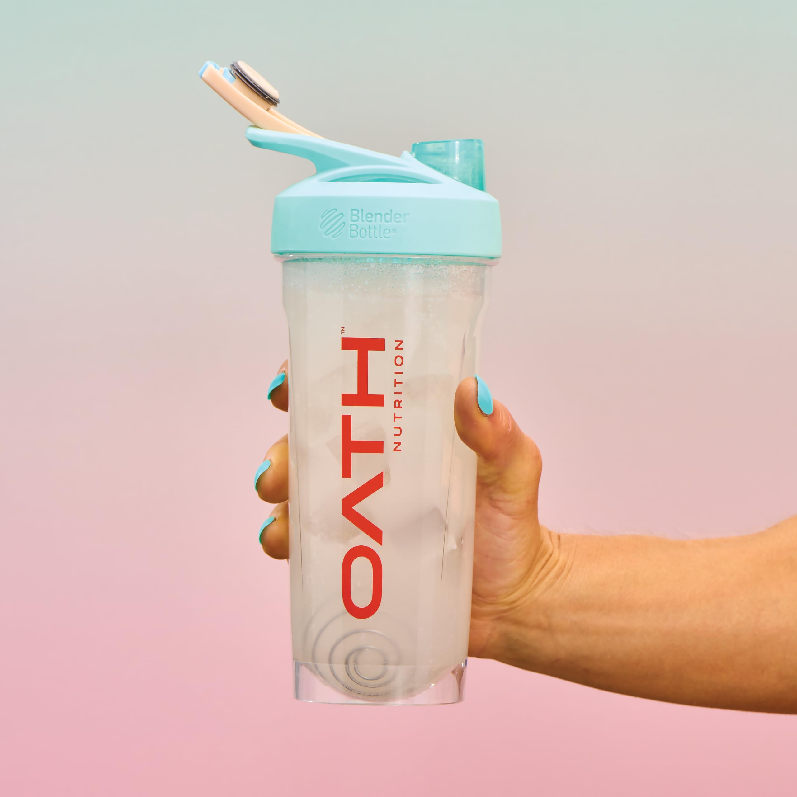 Clear Whey Isolate on a sunny beach setting for on-the-go fuel