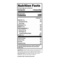 Oath Nutrition Clear Whey Raspberry Lemonade glass showing light texture