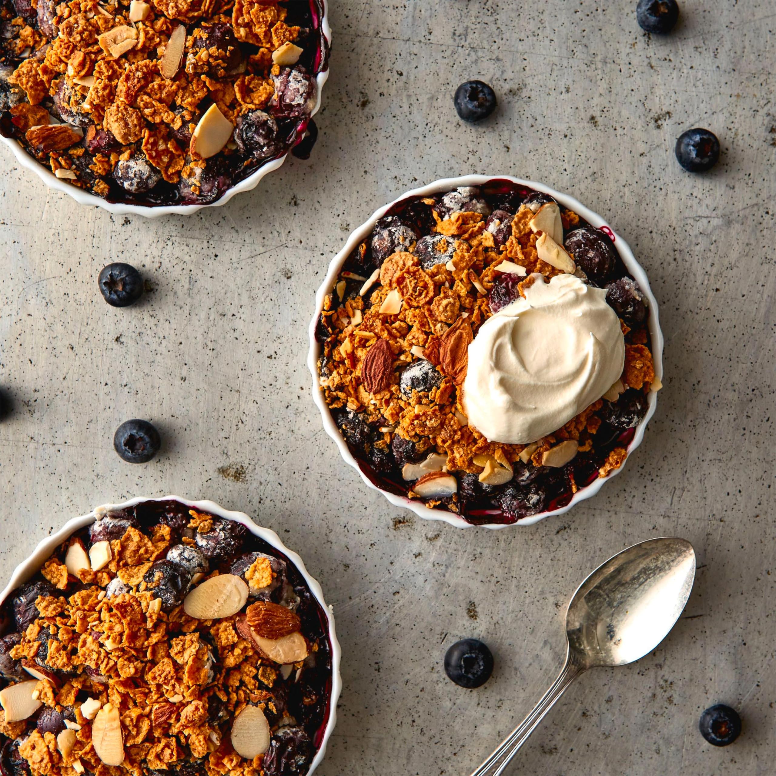 Oatmeal Crisp packaging box displayed for quick breakfast on the go.