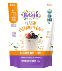 Oatsome overnight oats with chia seeds for a protein-packed breakfast