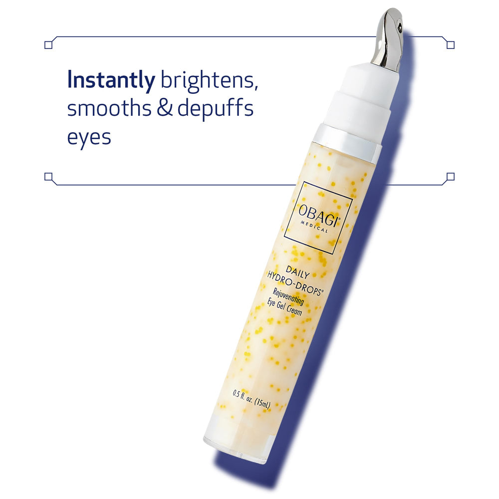 Obagi dual-sided cooling applicator smooths puffiness around the eyes.