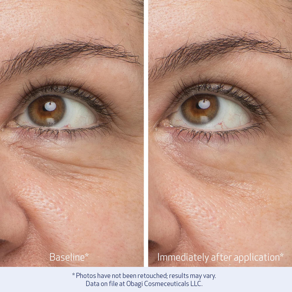 Packaging box highlights premium formulation for Obagi Daily Hydro-Drops Eye Gel.