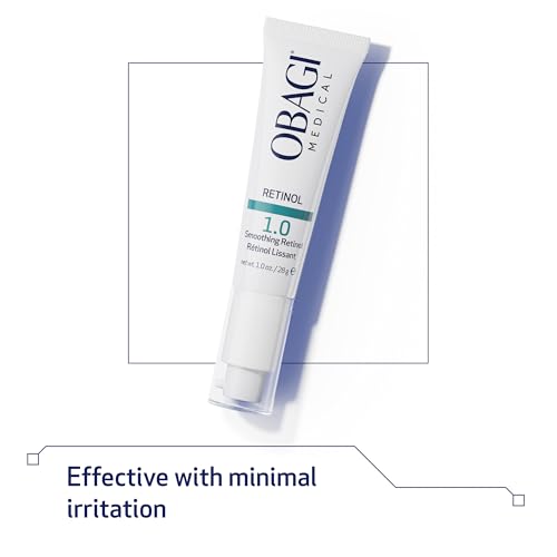 Obagi Medical Retinol 1.0 Cream clinical results chart reference.