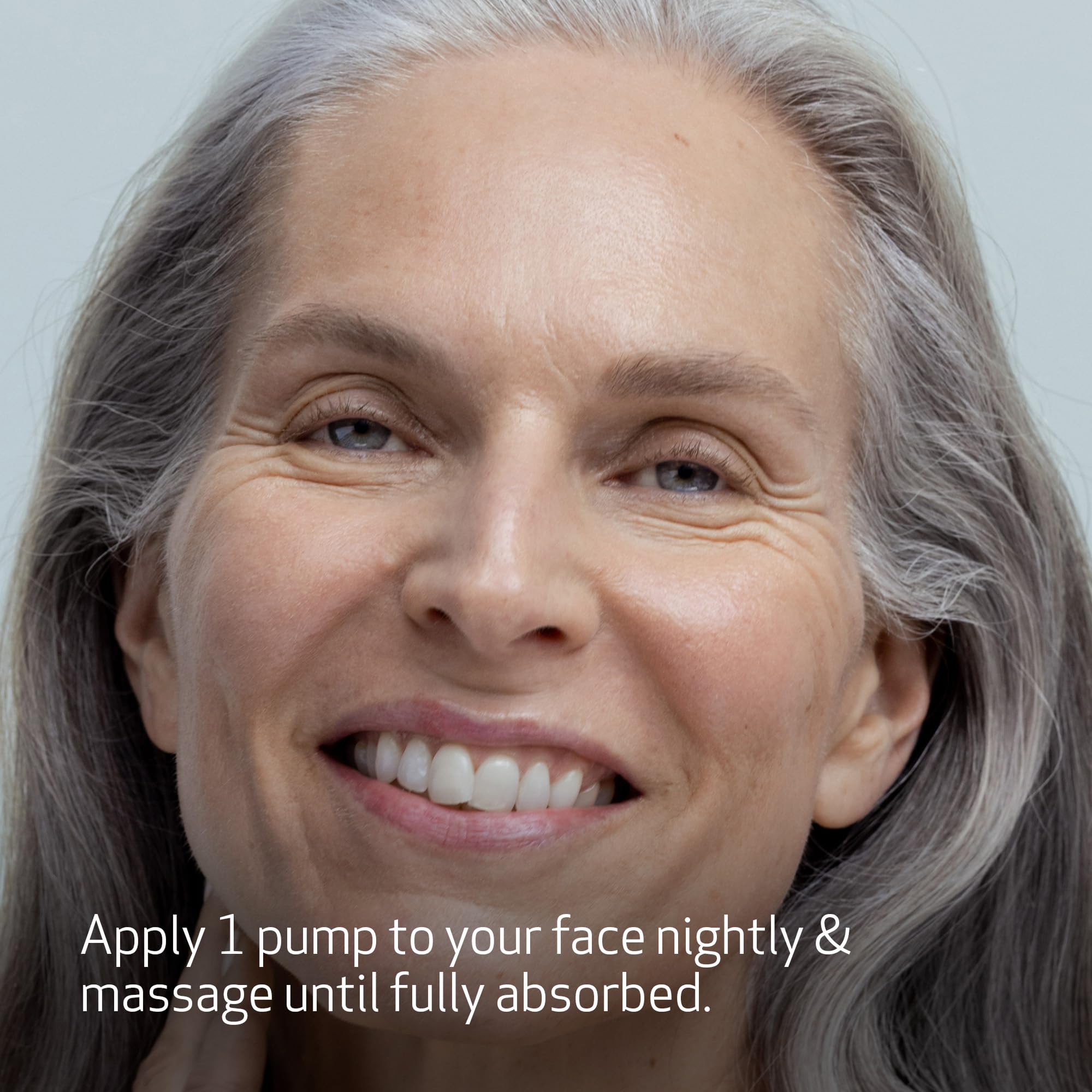 Obagi Medical Retinol 1.0 Cream swatch shows silky texture.