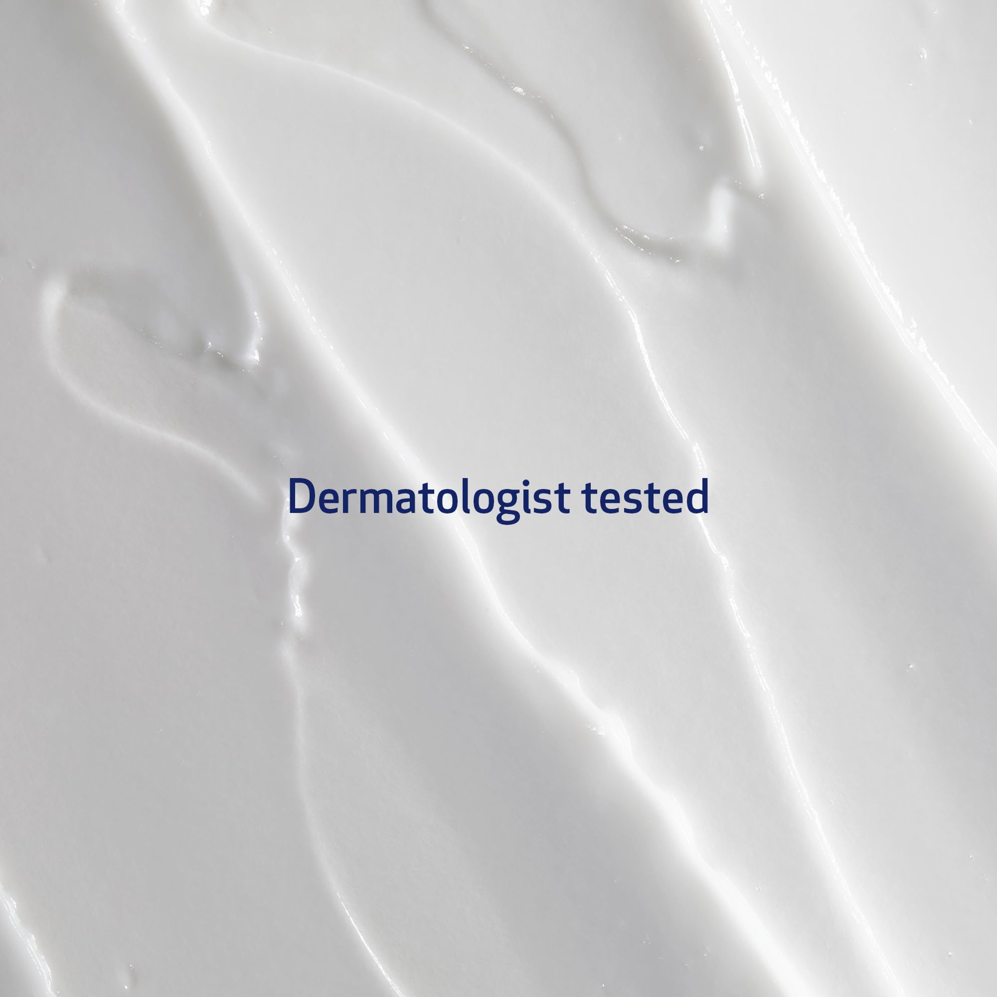 Cream swirl of Obagi Nu-Derm Clear Fx on skin for even tone application