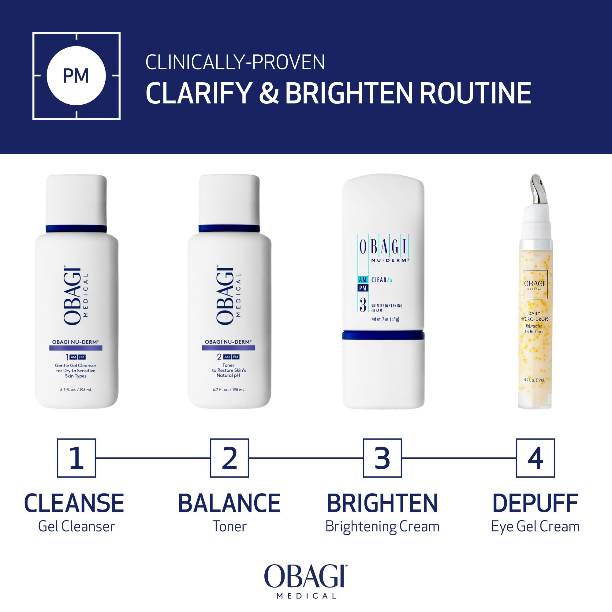 Arbutin ingredient highlight in Obagi Nu-Derm Clear Fx brightening formula