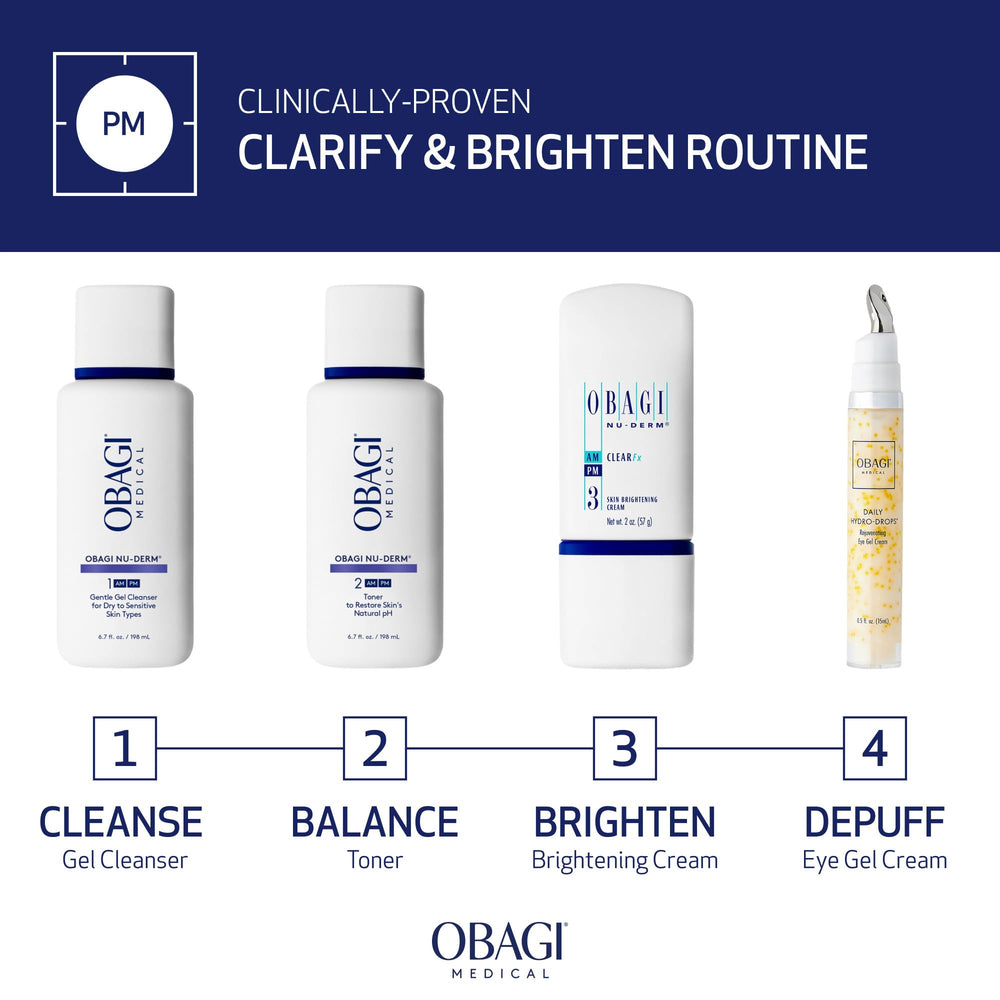 Arbutin ingredient highlight in Obagi Nu-Derm Clear Fx brightening formula