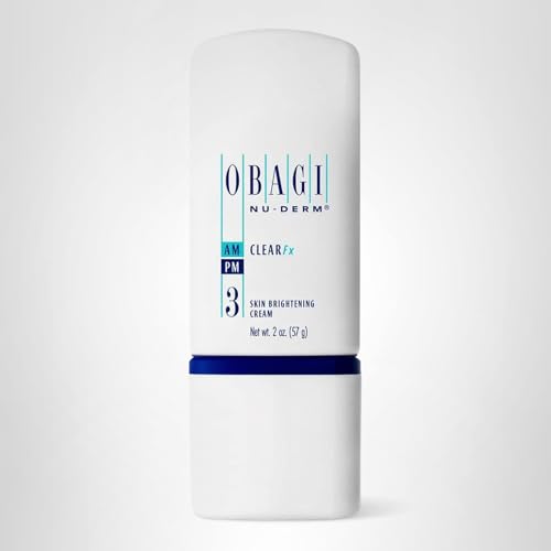 Skin-tone-looking effect with Obagi Nu-Derm Clear Fx on model