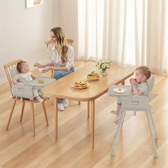 Obee Odee highchair beige tray dishwasher safe for quick cleanup