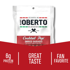 Serving on plate with cheese, Oh Boy Classics offering a ready-to-eat snack.