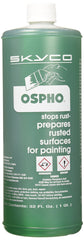 OBSESSED GARAGE Ospho 605 bottle for rust treatment and priming prep.