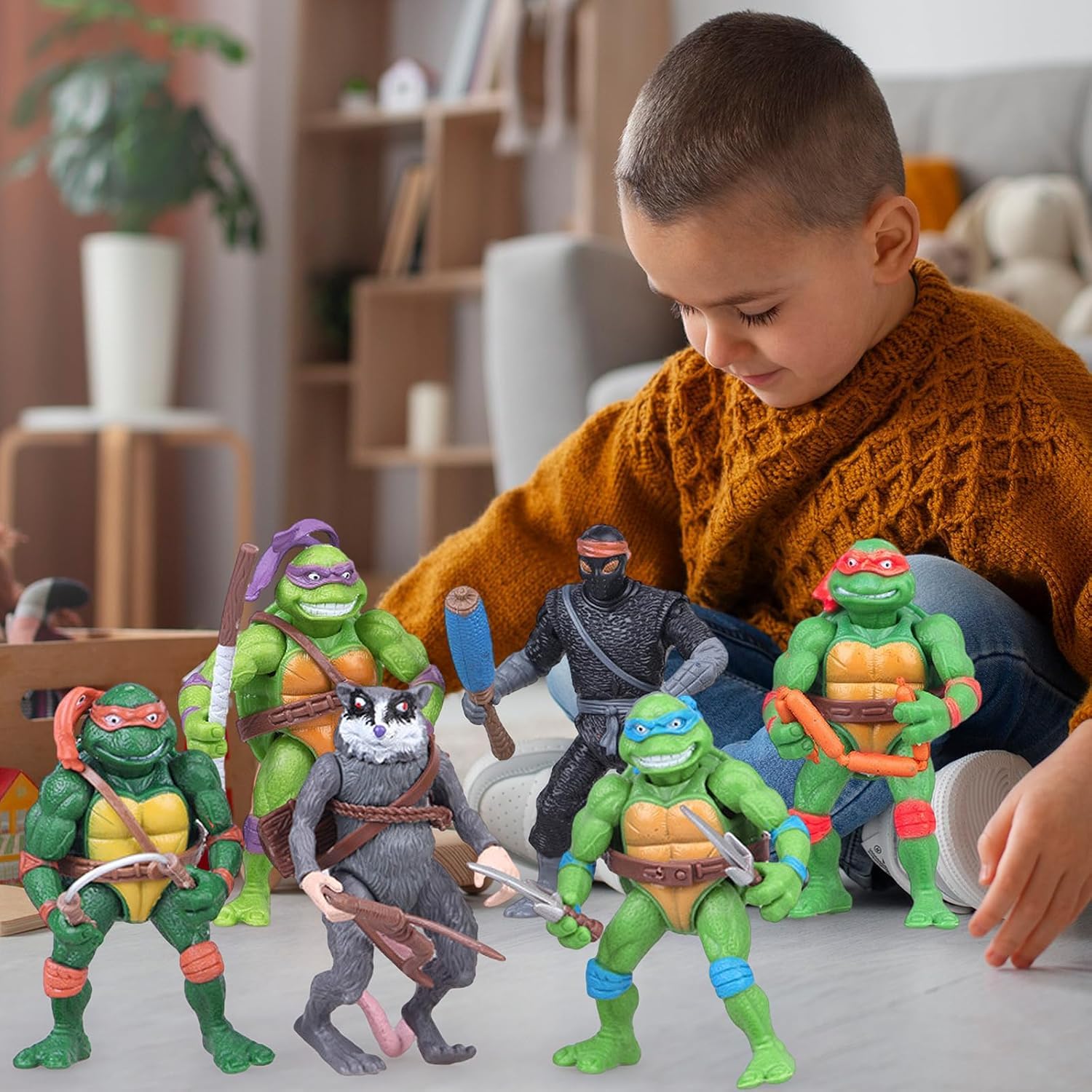 OBXAVV turtles six-piece set included in the collection