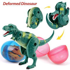 OCATO deformation-egg dinosaur-transform inside adds interactive unboxing.